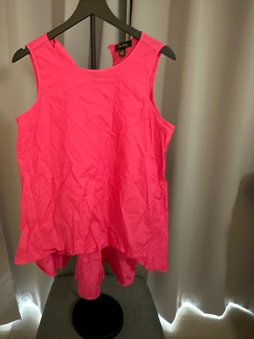 Melissa Paige Hot Pink Sleeveless Tank Top